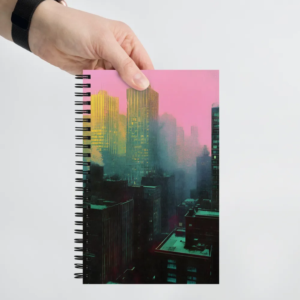 City in Twilight | Spiral Notebook