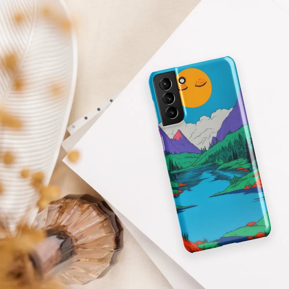 Whimsical Serenity in Vibrant Colors
