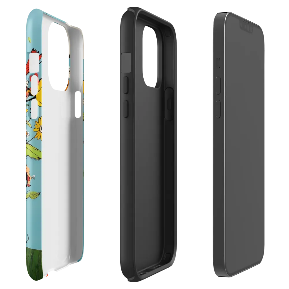 Whimsical Bloom | Phone Case |  13 Pro Max | Tough Case | Matte