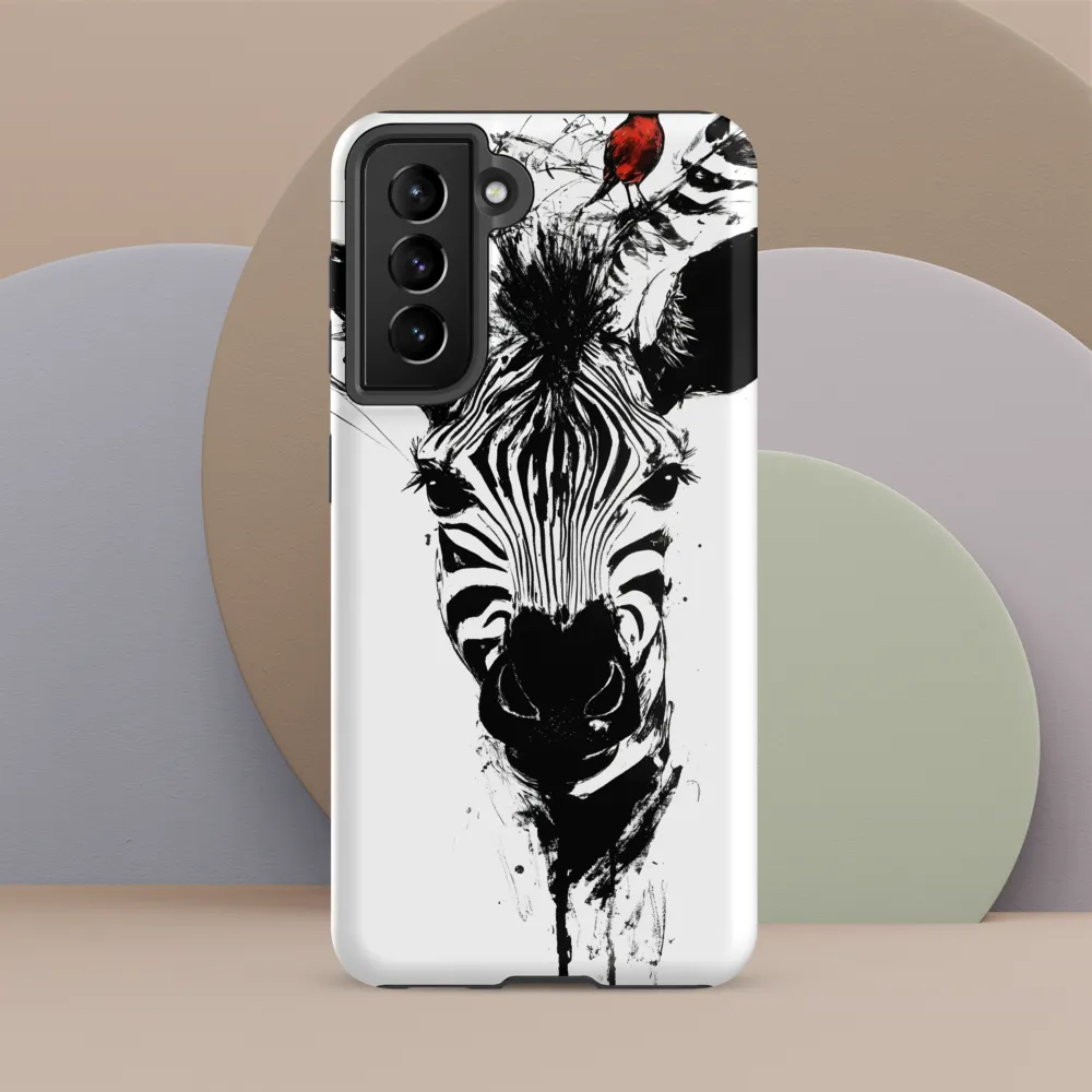 Majestic Stripes and Feathered Companions