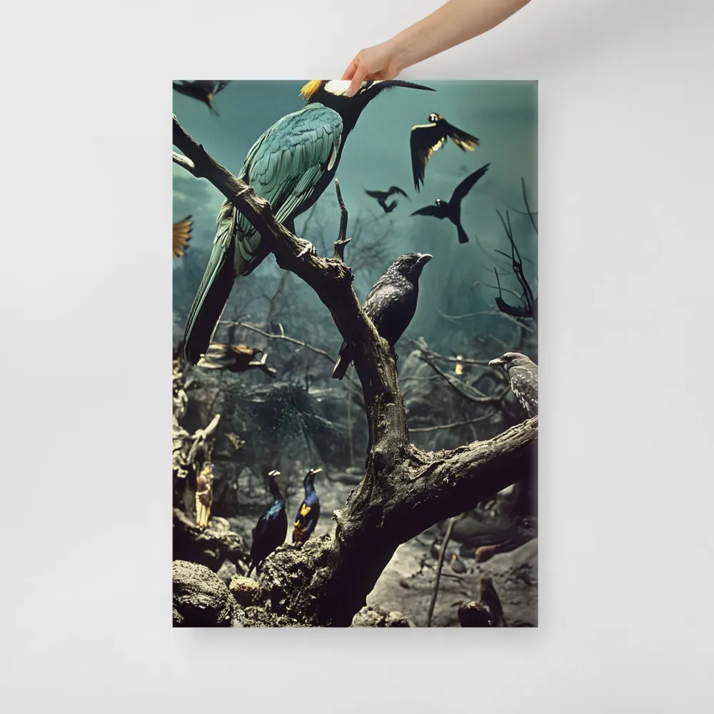 Whispers of the Avian Realm | Canvas | 24″×36″