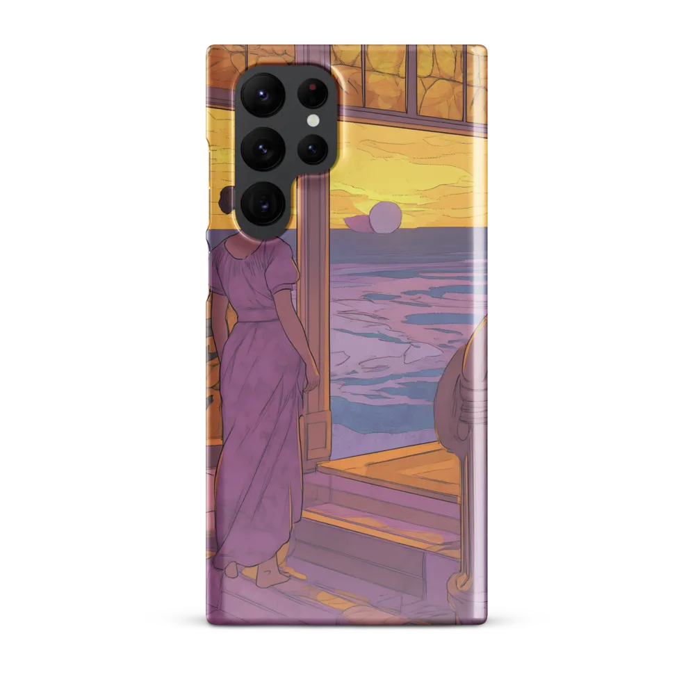 Whispers of the Sunset | Phone Case |  S22 Ultra | Snap Case | Glossy