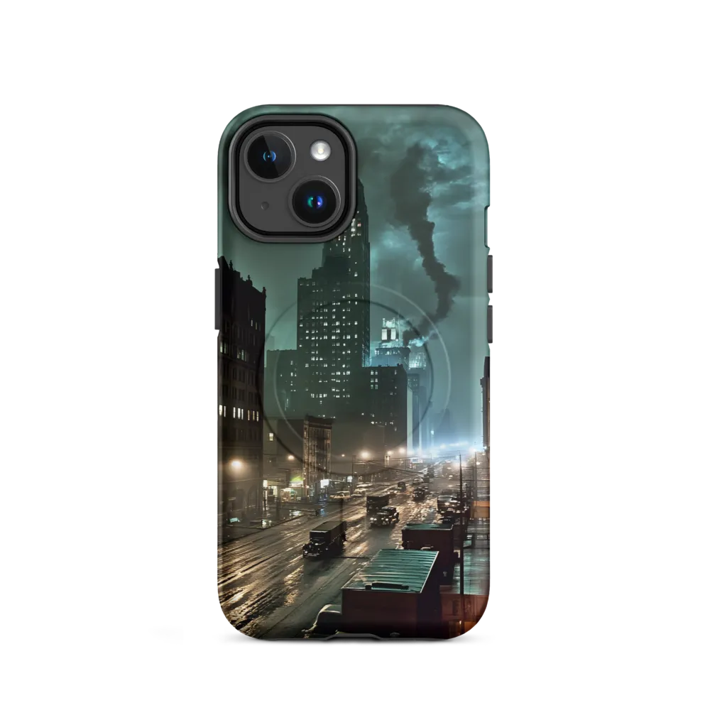 City of Shadows: A Nocturnal Symphony | Phone Case |  14 | MagSafe® Tough Case | Matte