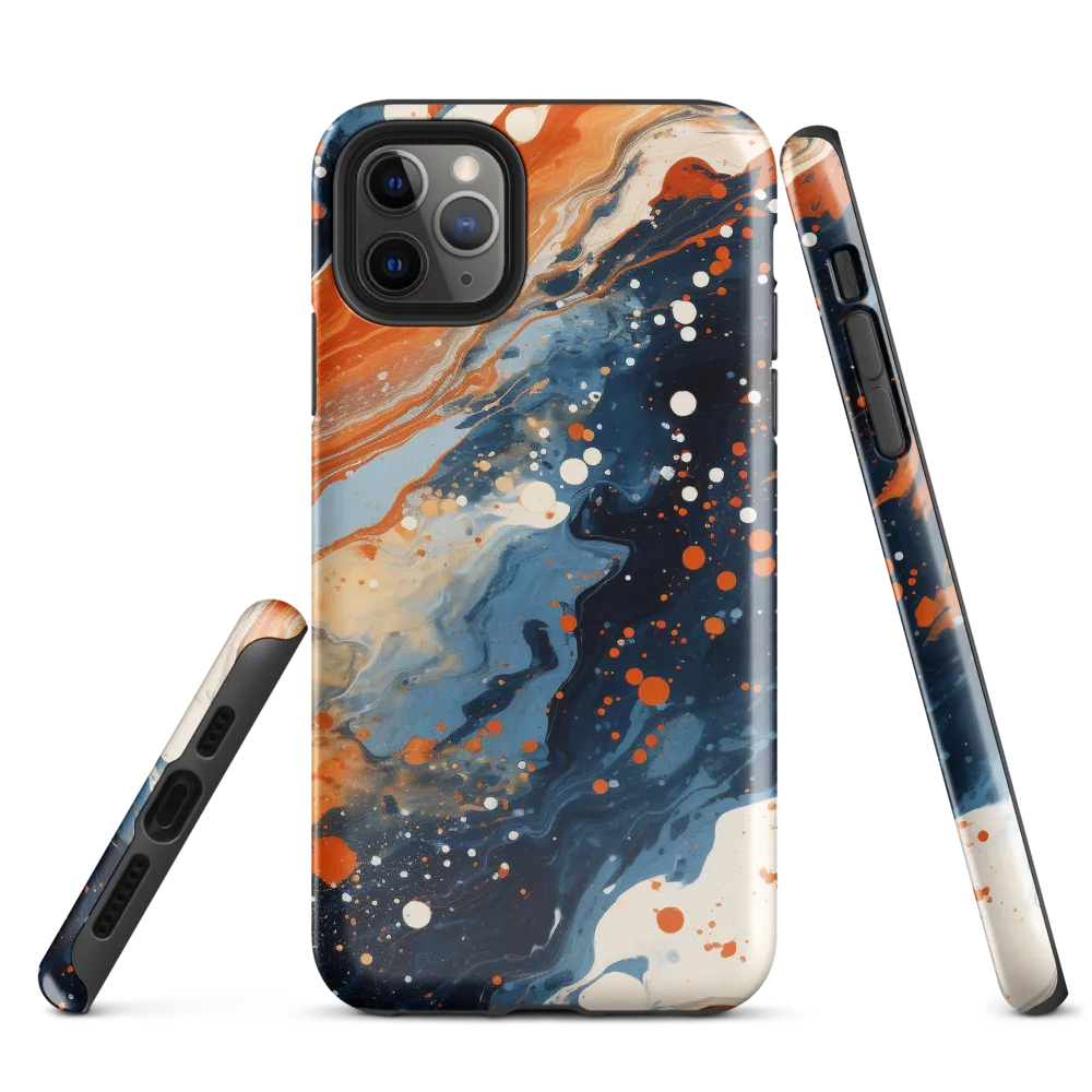 Fluid Dance of Colors | Phone Case |  11 Pro Max | Tough Case | Glossy