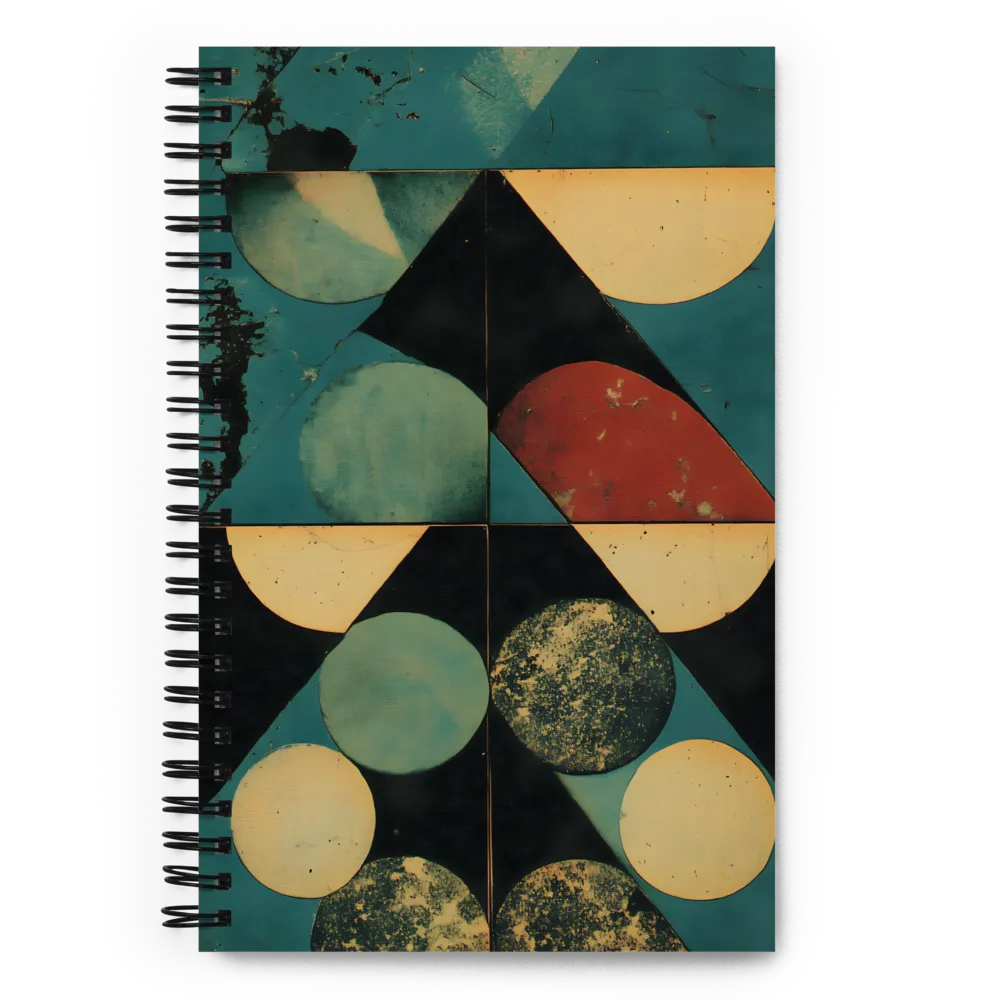 Geometric Harmony | Spiral Notebook