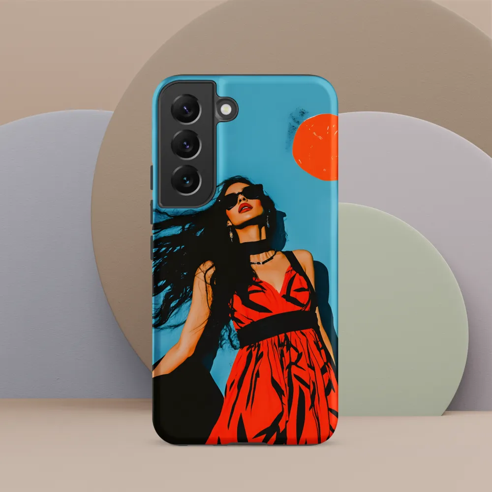 Sunset in Fashion: A Modern Portrait