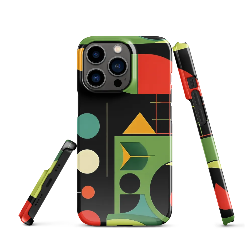 Geometric Harmony | Phone Case |  13 Pro | Snap Case | Glossy
