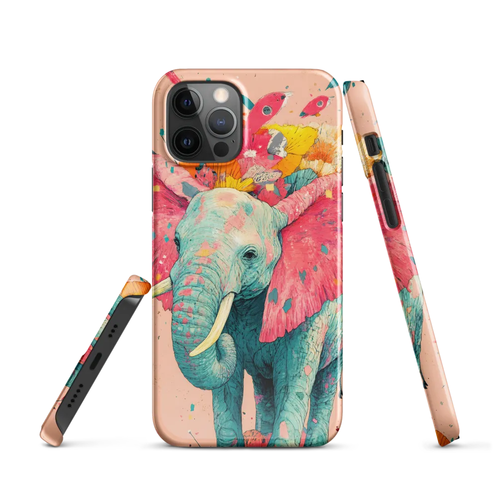 Whimsical Elegance: The Floral Elephant