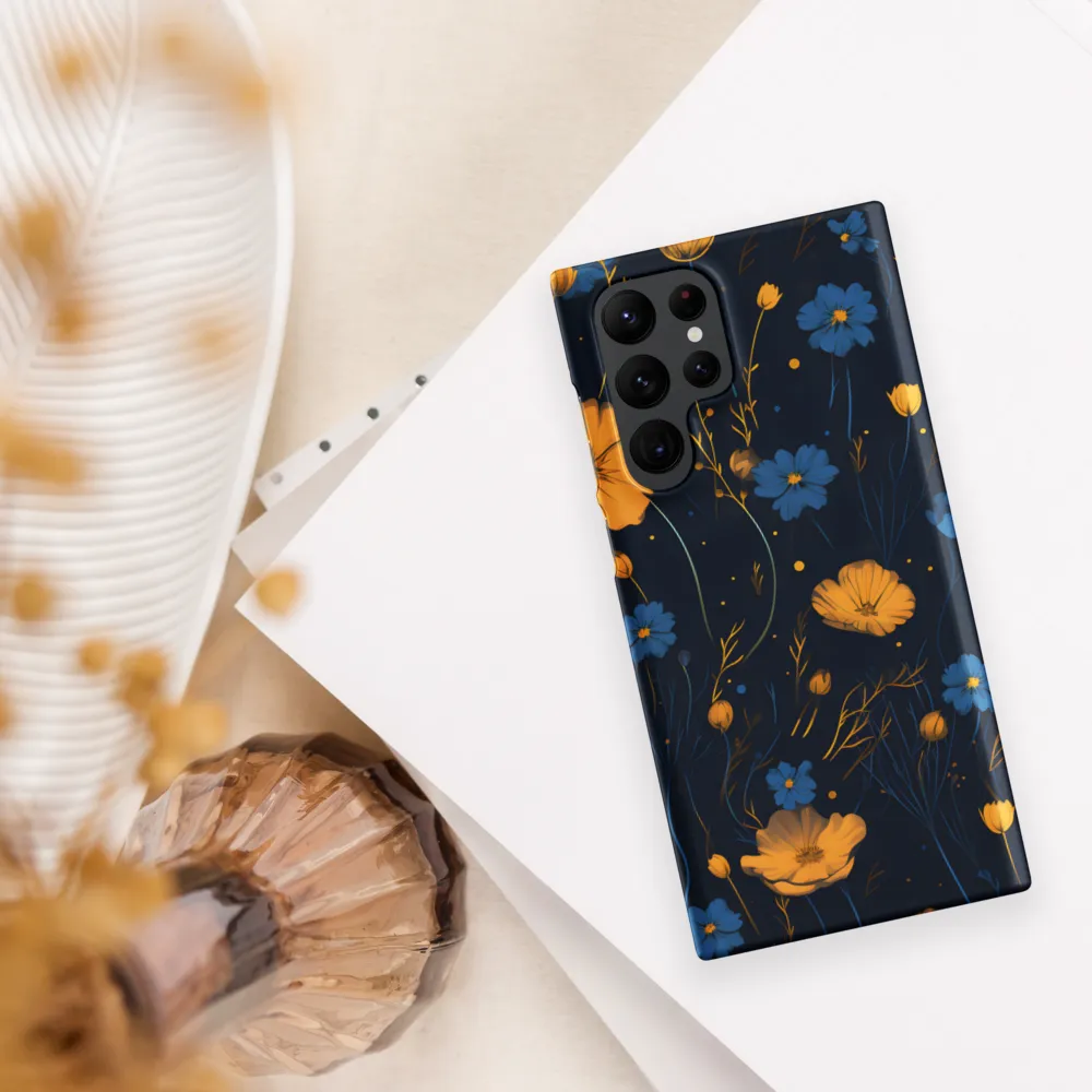 Nocturnal Blossoms | Phone Case |  S22 Ultra | Snap Case | Matte