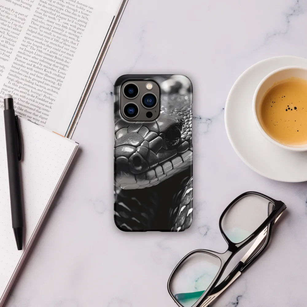 The Enigmatic Serpent | Phone Case |  14 Pro | Snap Case | Matte