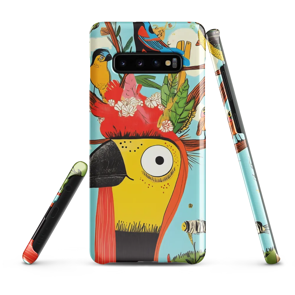 Harmony of Feathered Friends | Phone Case |  S10 Plus | Snap Case | Glossy