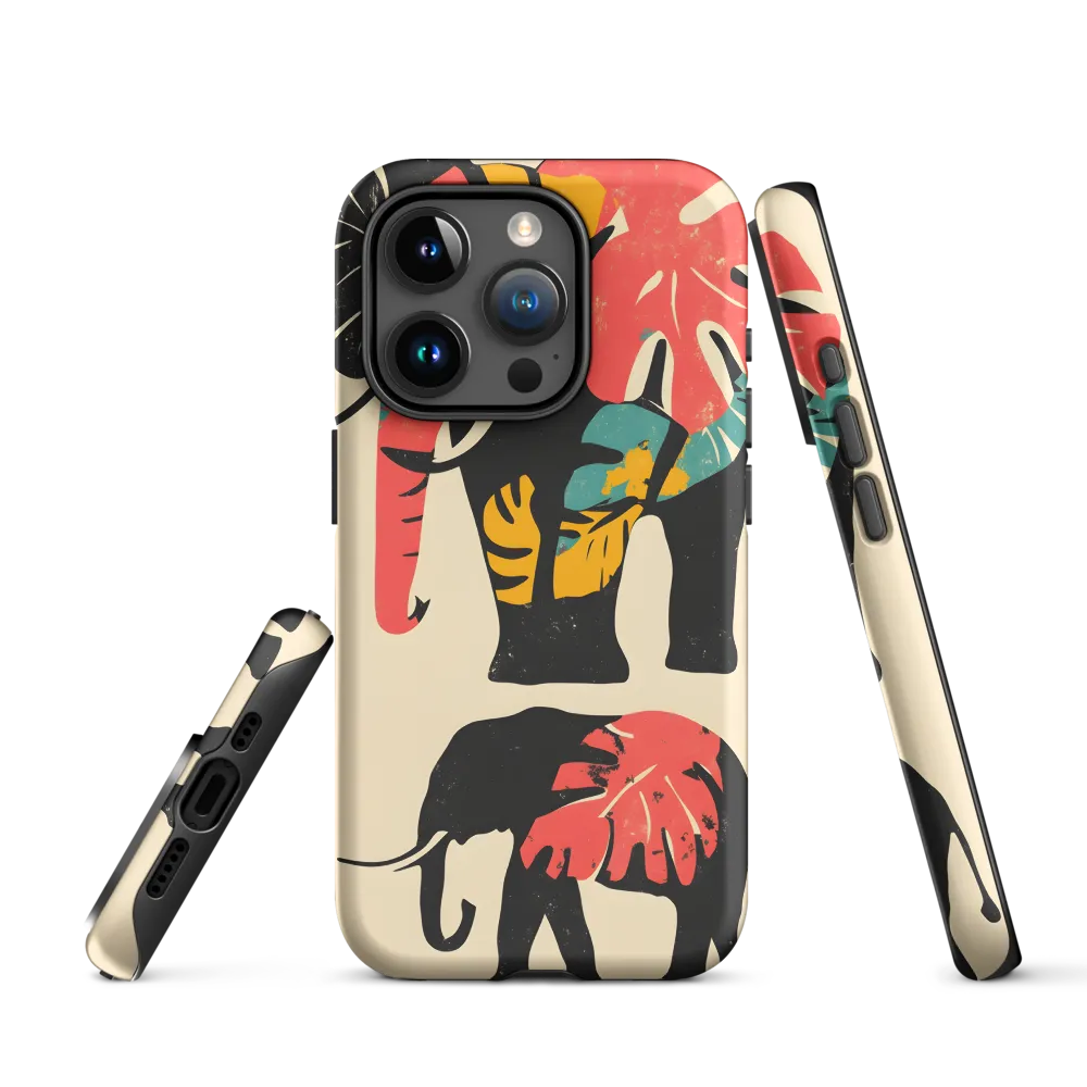 Tropical Elegance: The Elephant's Dance