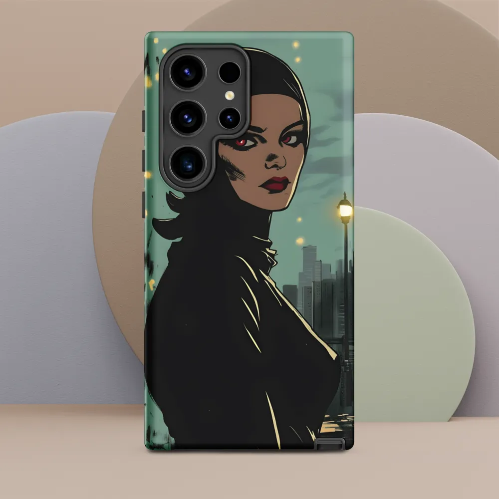 Shadows of Intrigue | Phone Case |  S24 Ultra | Tough Case | Matte