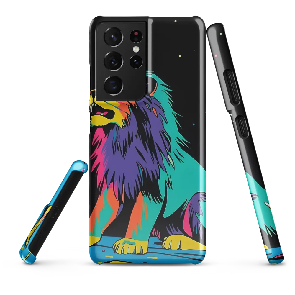 Roaring Colors: The Neon Lion