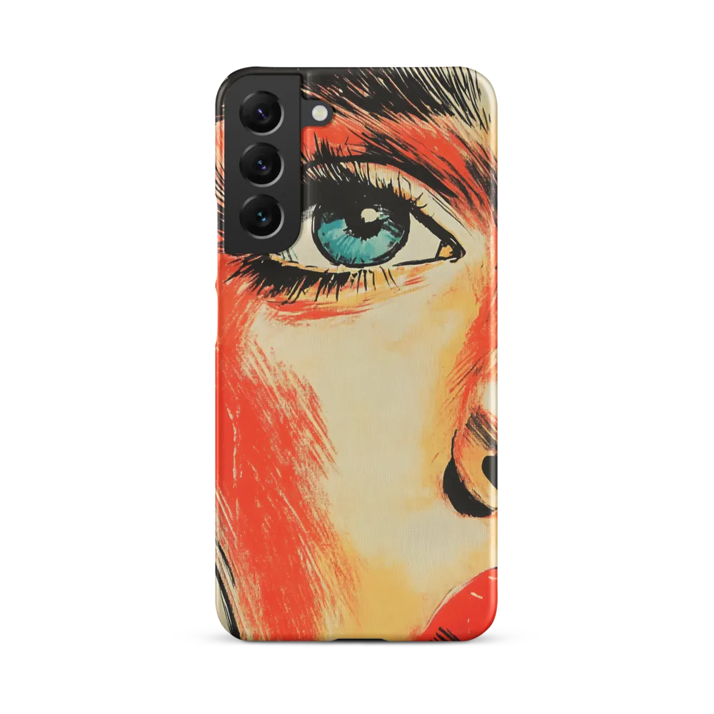 Intense Gaze: A Pop Art Portrait