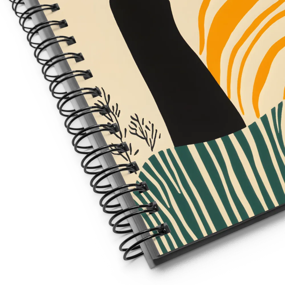 Contemplation in Color | Spiral Notebook