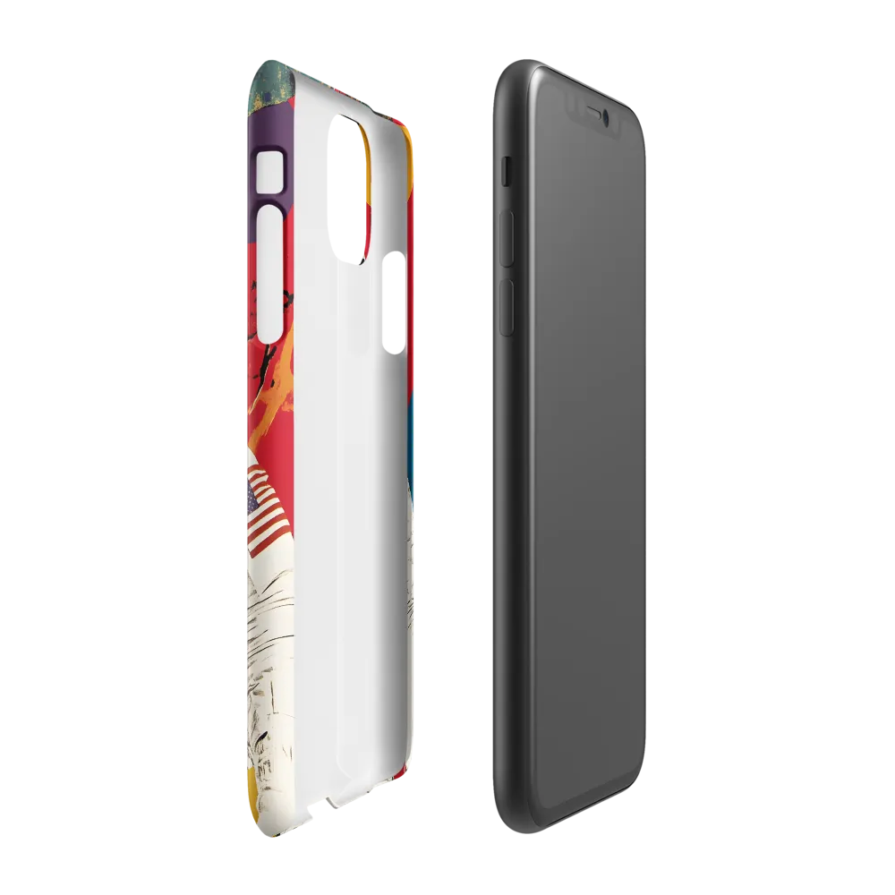 Cosmic Exploration: The Astronaut's Journey | Phone Case |  11 | Snap Case | Glossy