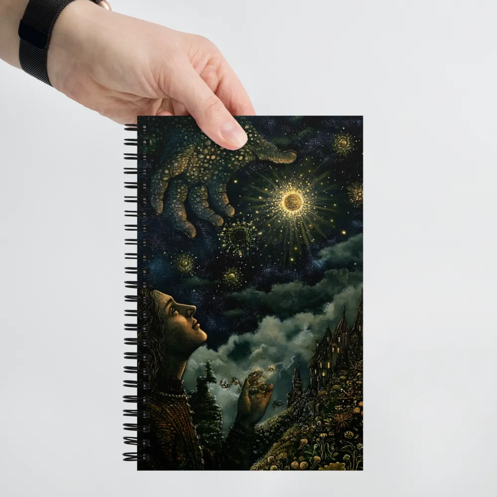 Cosmic Connection | Spiral Notebook