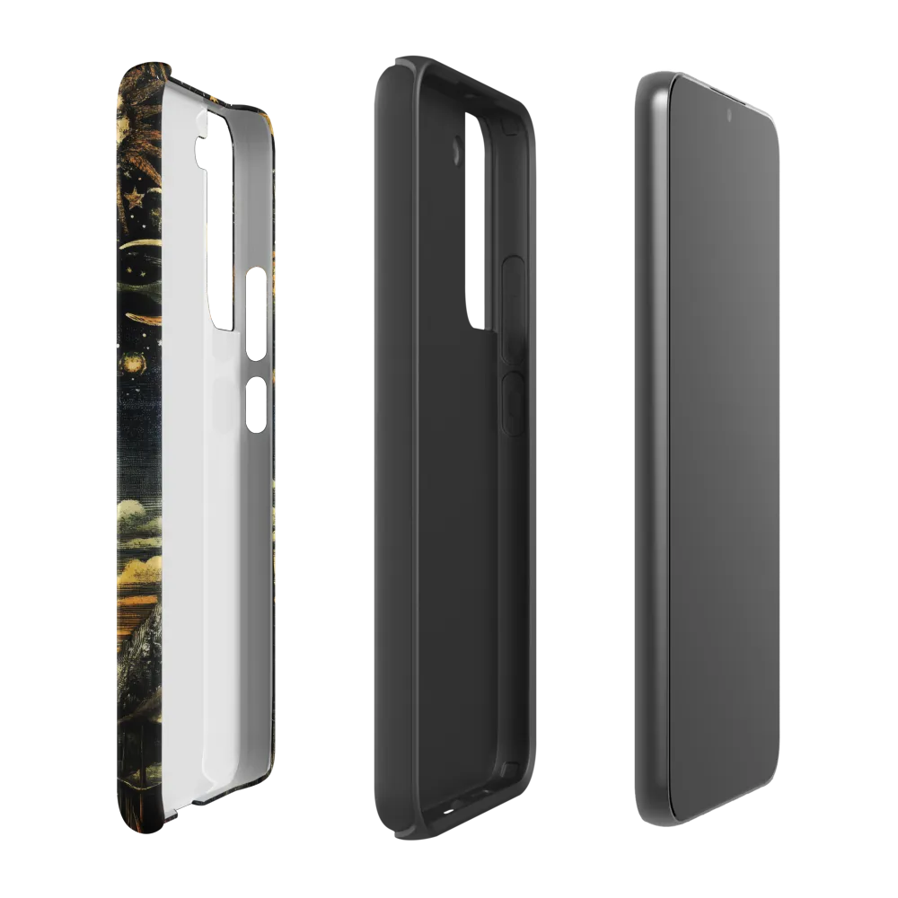 Cosmic Curiosity: A Journey Beyond Earth | Phone Case |  S22 Plus | Tough Case | Matte
