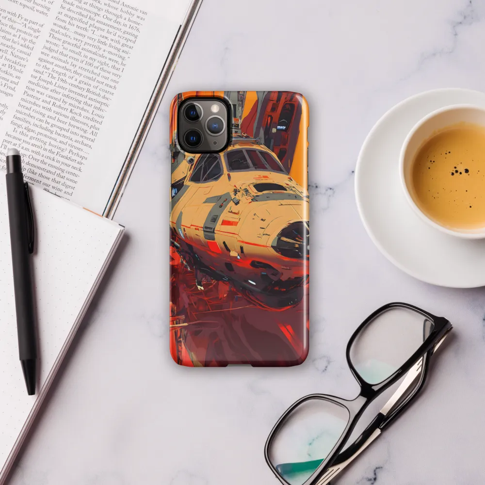 Futuristic Vessel: A Glimpse into Tomorrow | Phone Case |  11 Pro Max | Snap Case | Glossy