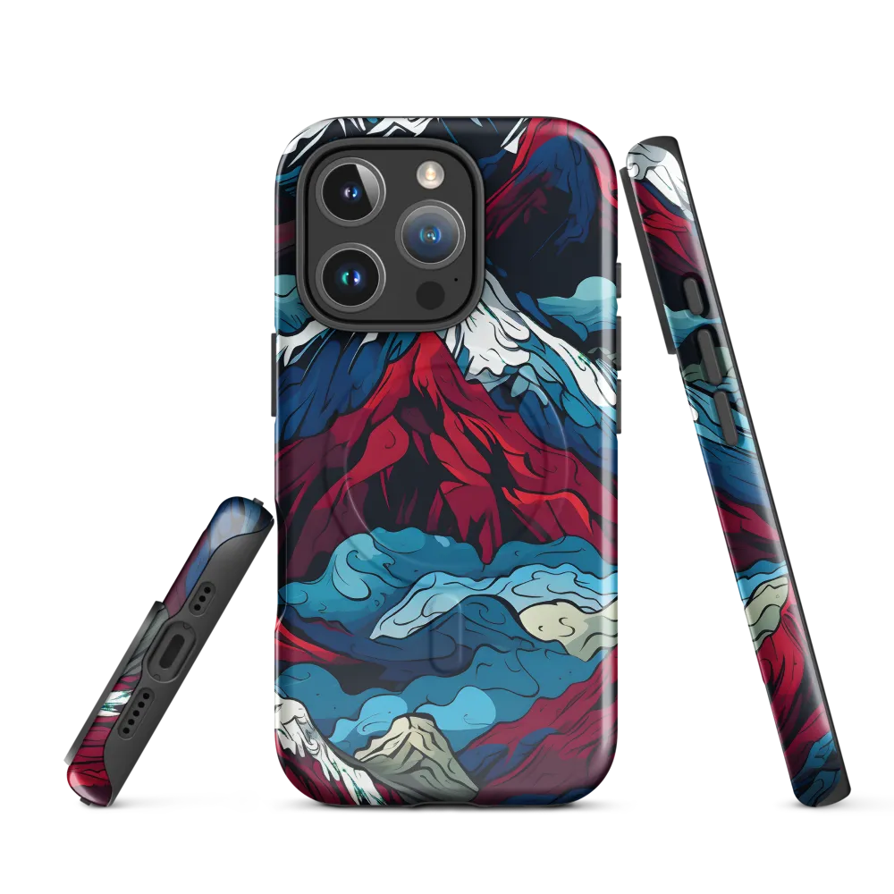 Mountain Majesty: An Abstract Voyage
