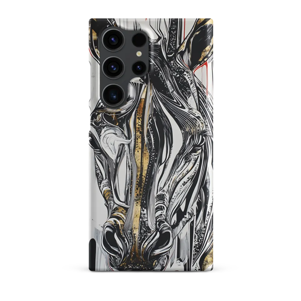 Ethereal Majesty: The Abstract Zebra