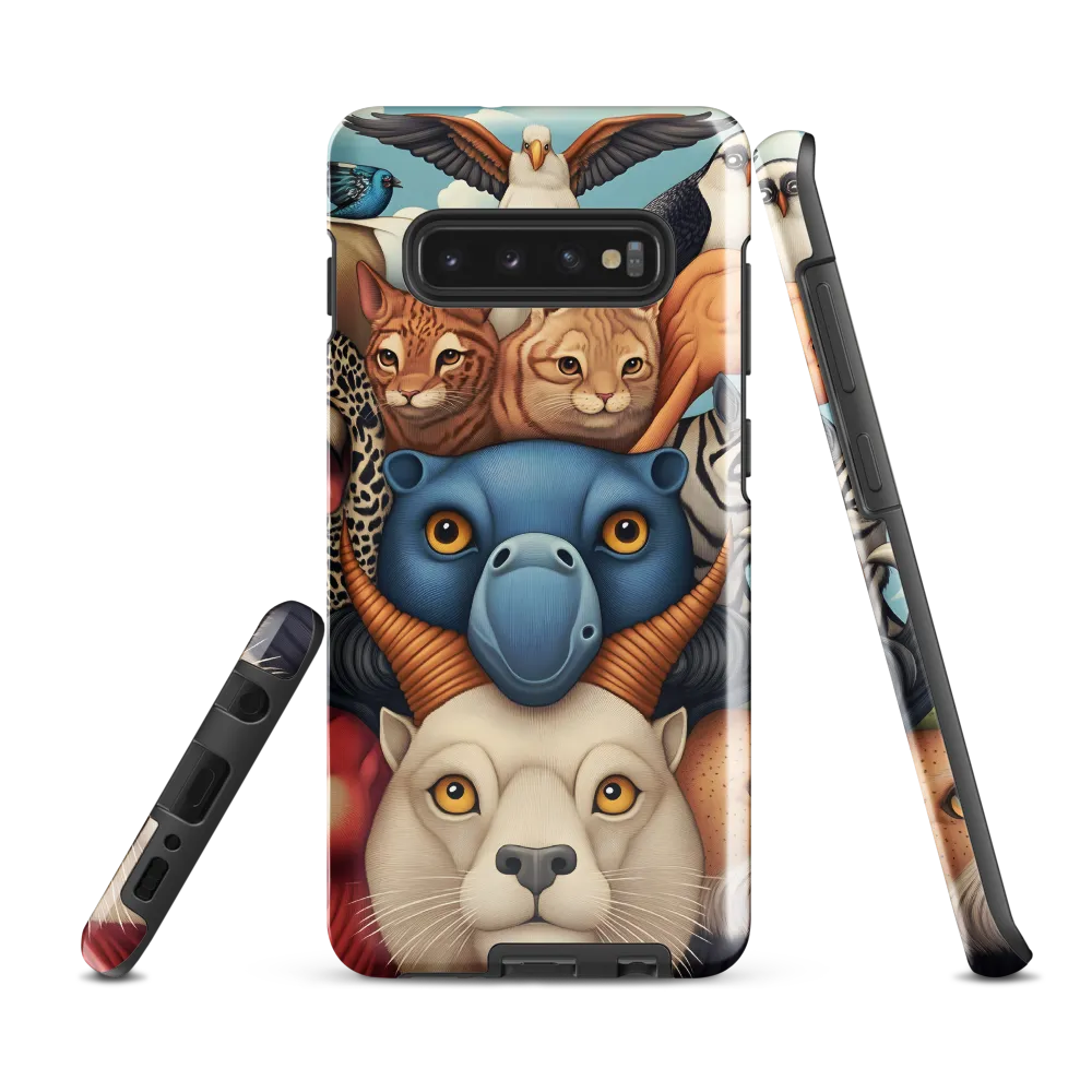 Harmonious Echoes of Wildlife | Phone Case |  S10 Plus | Tough Case | Glossy