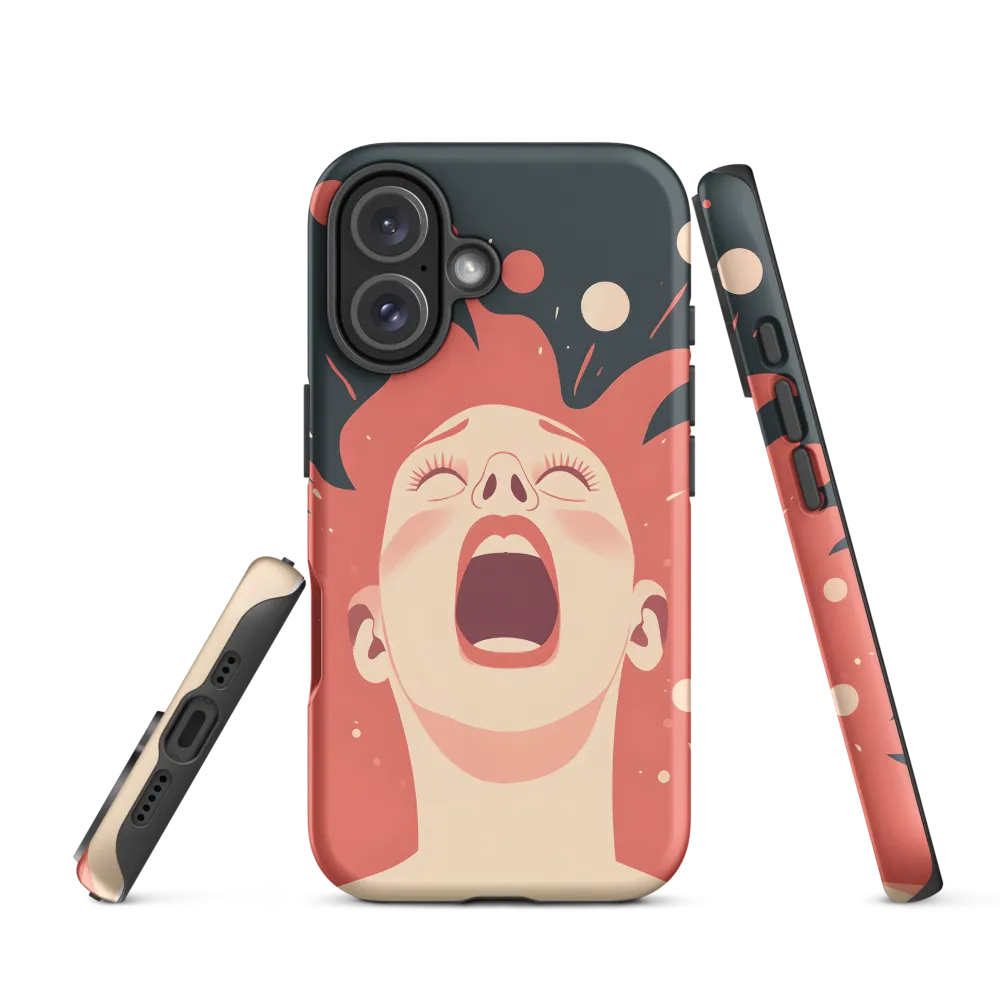 The Echo of Anguish | Phone Case