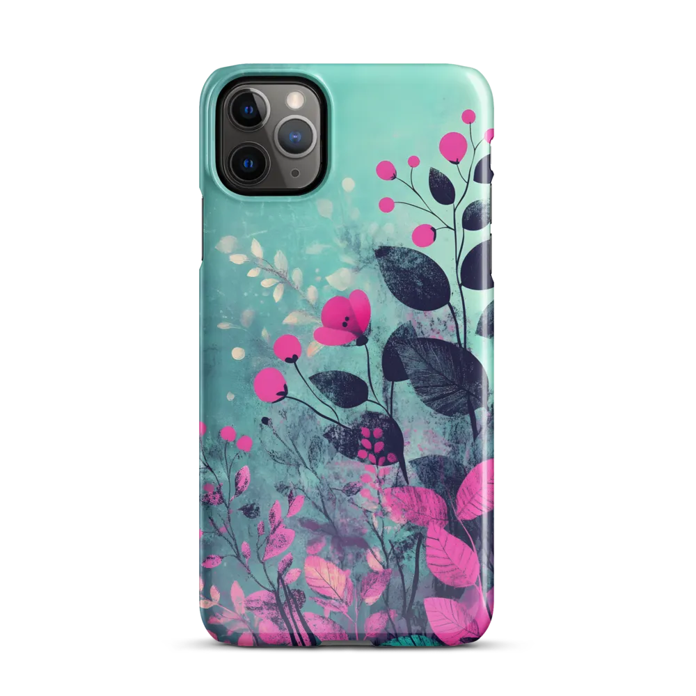 Whimsical Floral Harmony | Phone Case |  11 Pro Max | Snap Case | Glossy