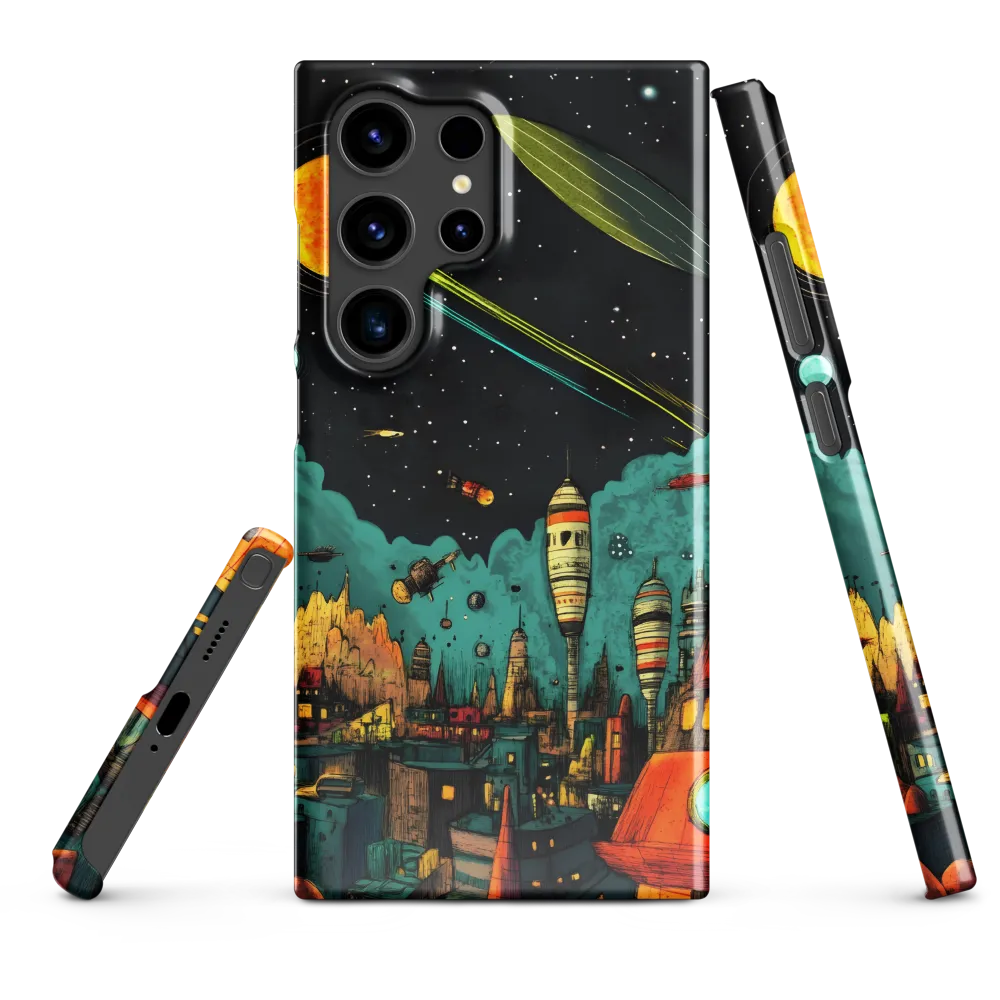Galactic Cityscape: A Journey Through Imagination