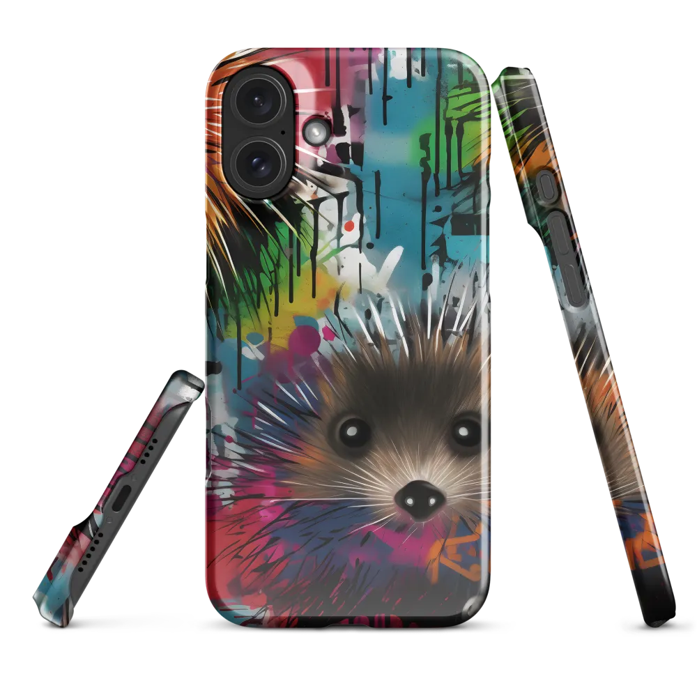 Whimsical Hedgehogs in a Kaleidoscopic Wonderland