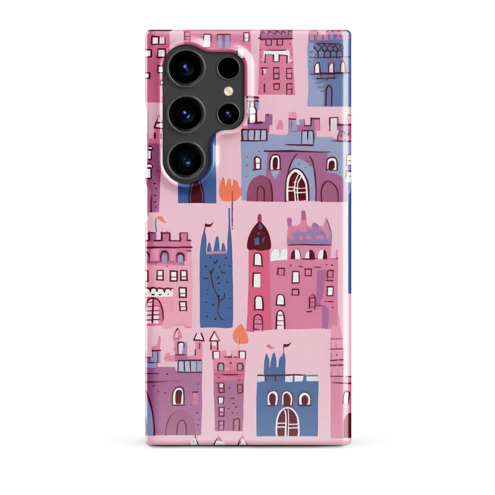 Whimsical Castles: A Playful Tapestry | Phone Case |  S24 Ultra | Snap Case | Glossy