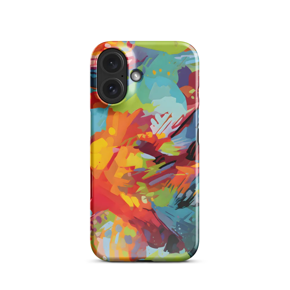 Colorful Lizard: An Abstract Adventure | Phone Case |  16 | Snap Case | Glossy