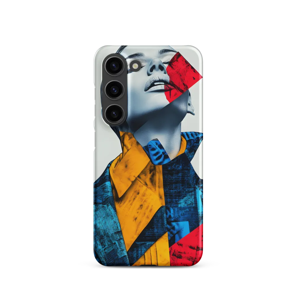 Fragmented Confidence: A Surreal Fashion Portrait