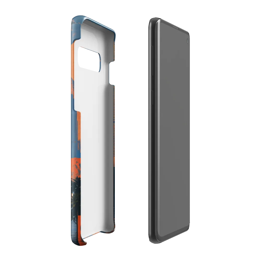 Futuristic Horizons: A Sci-Fi Cityscape | Phone Case |  S10 Plus | Snap Case | Glossy