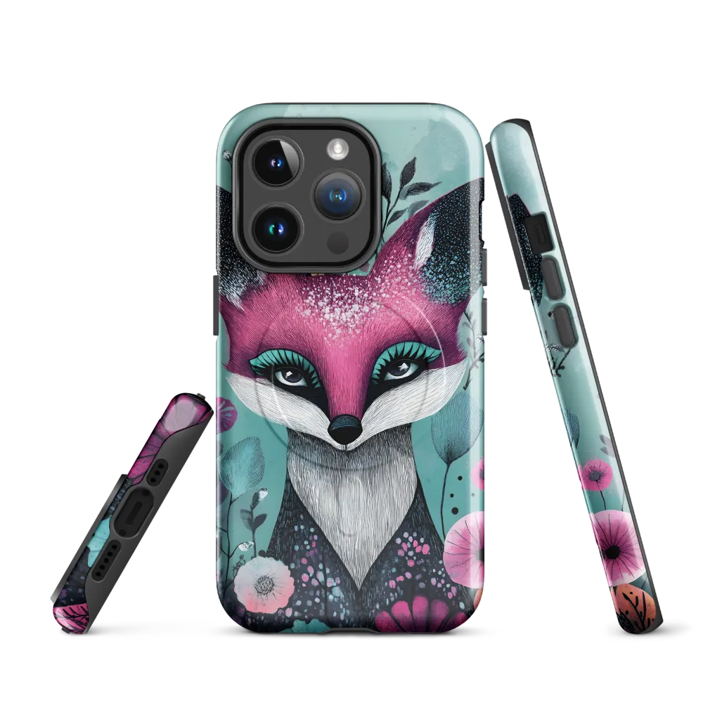 Whimsical Fox Among Blossoms