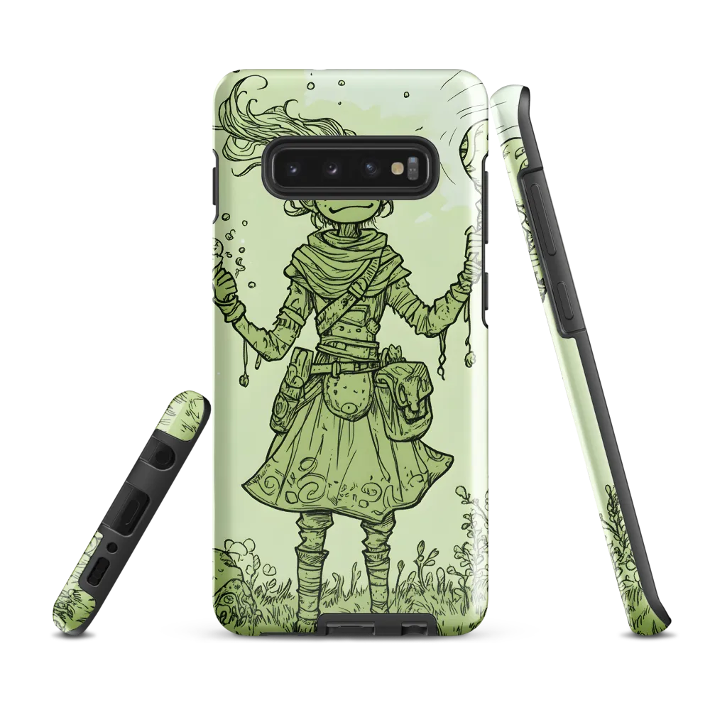 The Enigmatic Sorcerer | Phone Case |  S10 Plus | Tough Case | Glossy