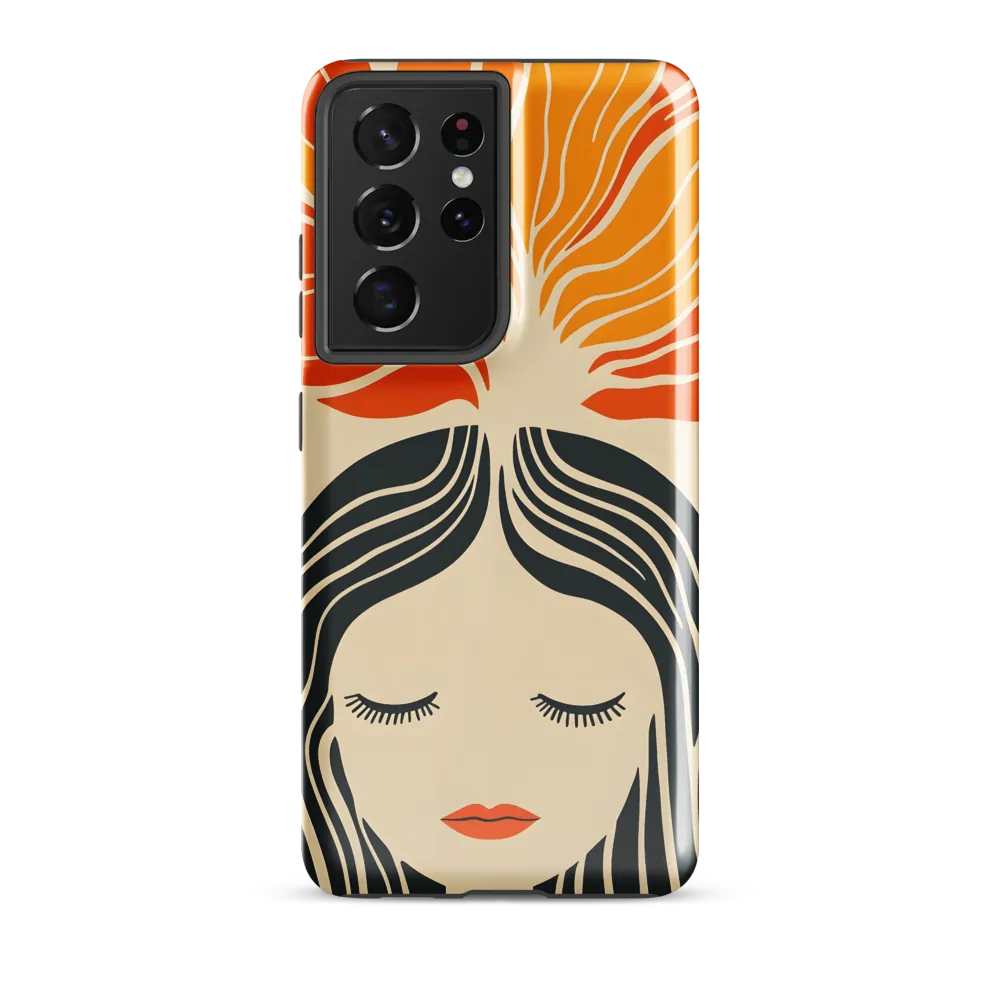 Blossoming Tranquility | Phone Case |  S21 Ultra | Tough Case | Glossy
