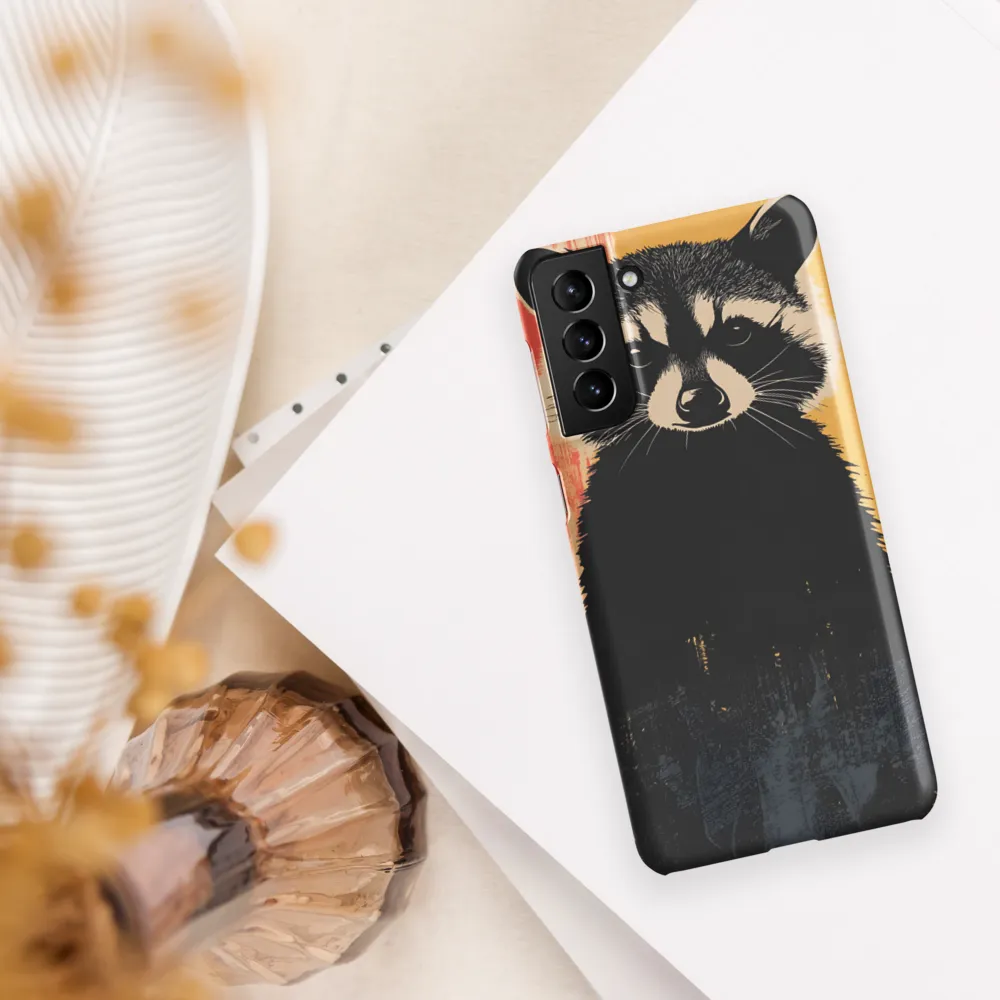 Whimsical Raccoon Portrait