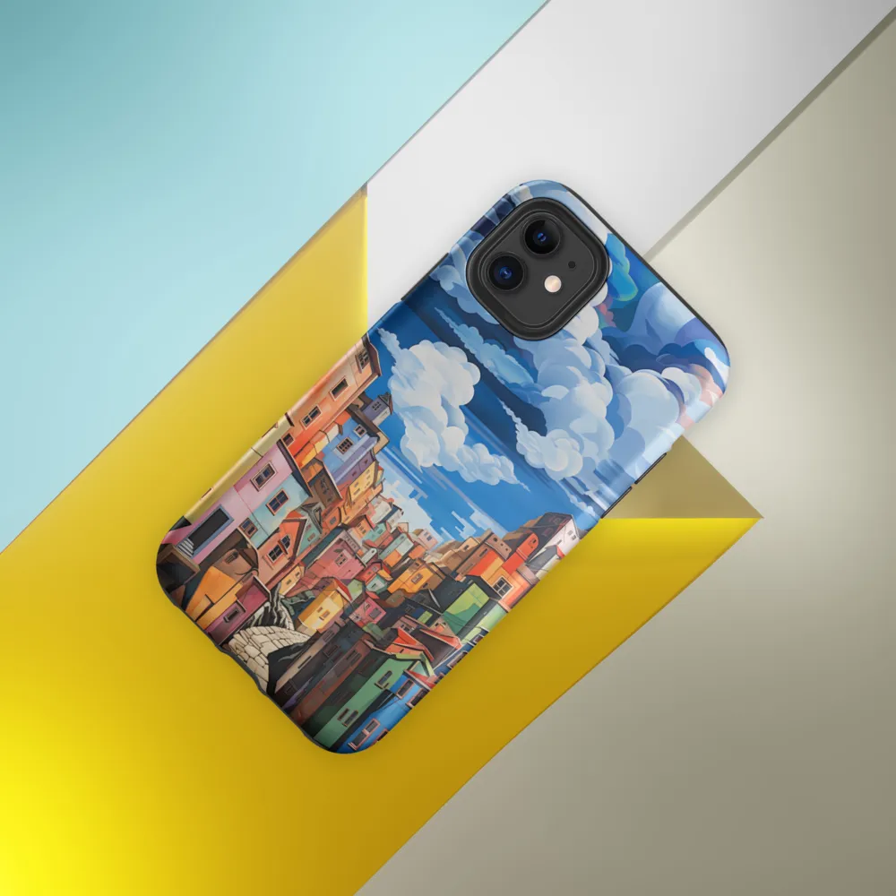 Whimsical Heights: A Vibrant Cityscape