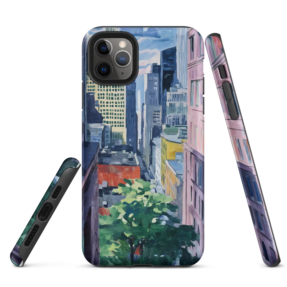 Urban Symphony: A Cityscape in Color