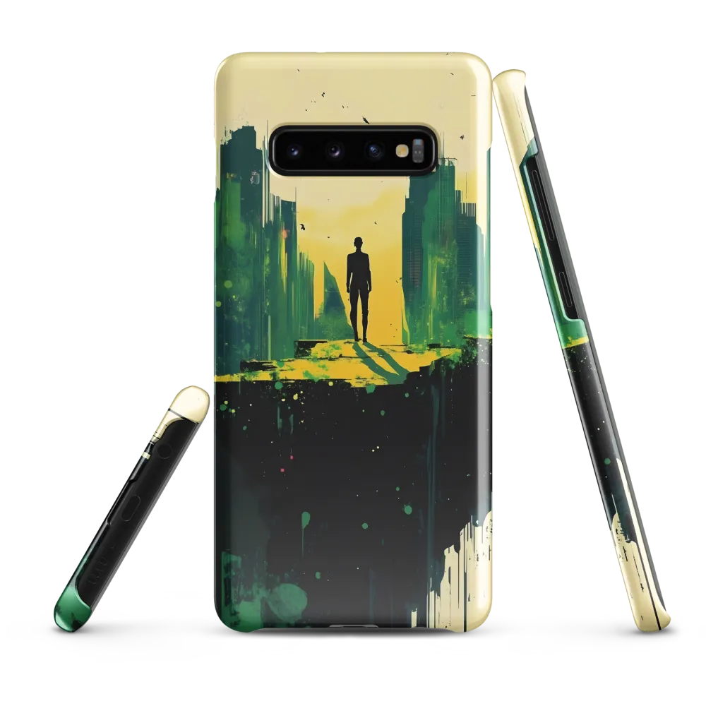 Ethereal Solitude in an Urban Landscape | Phone Case |  S10 Plus | Snap Case | Glossy