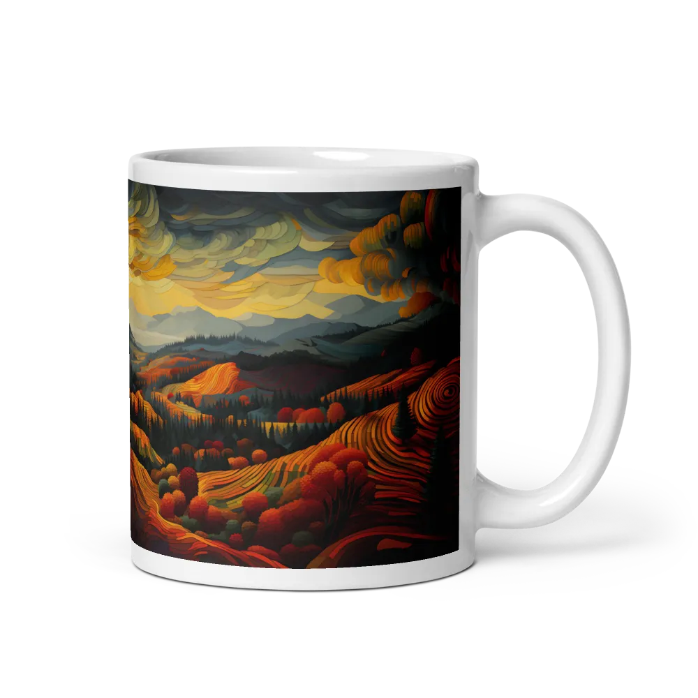 Ethereal Harvest | Mug with White inside | 11 oz