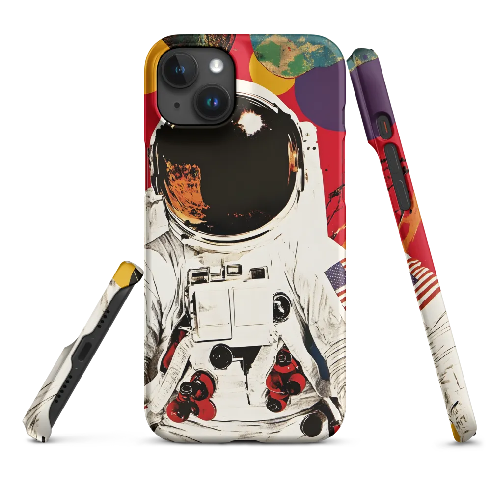 Cosmic Exploration: The Astronaut's Journey | Phone Case |  15 Plus | Snap Case | Matte