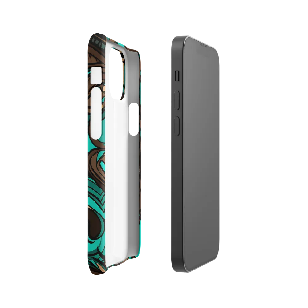 Fluctuating Currents | Phone Case |  13 Mini | Snap Case | Matte