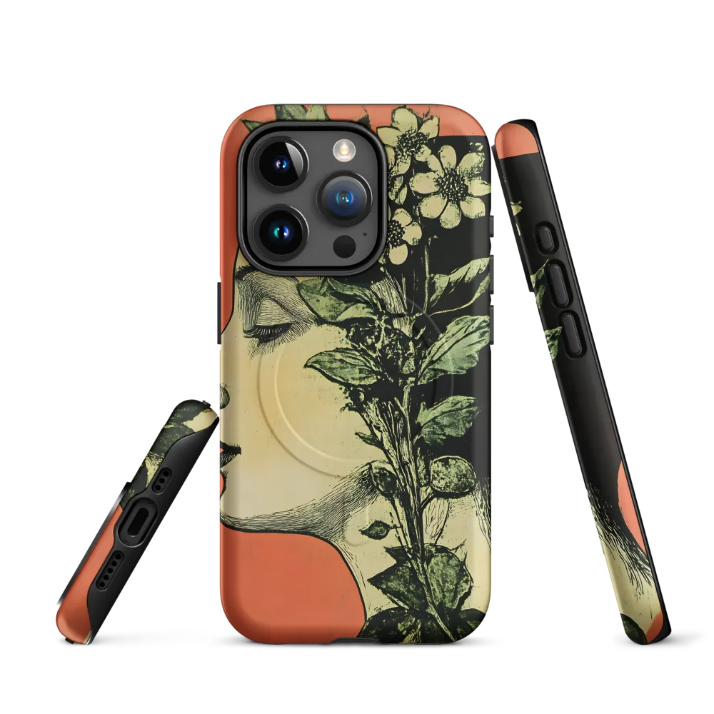 Coral Profile with Botanical Infill