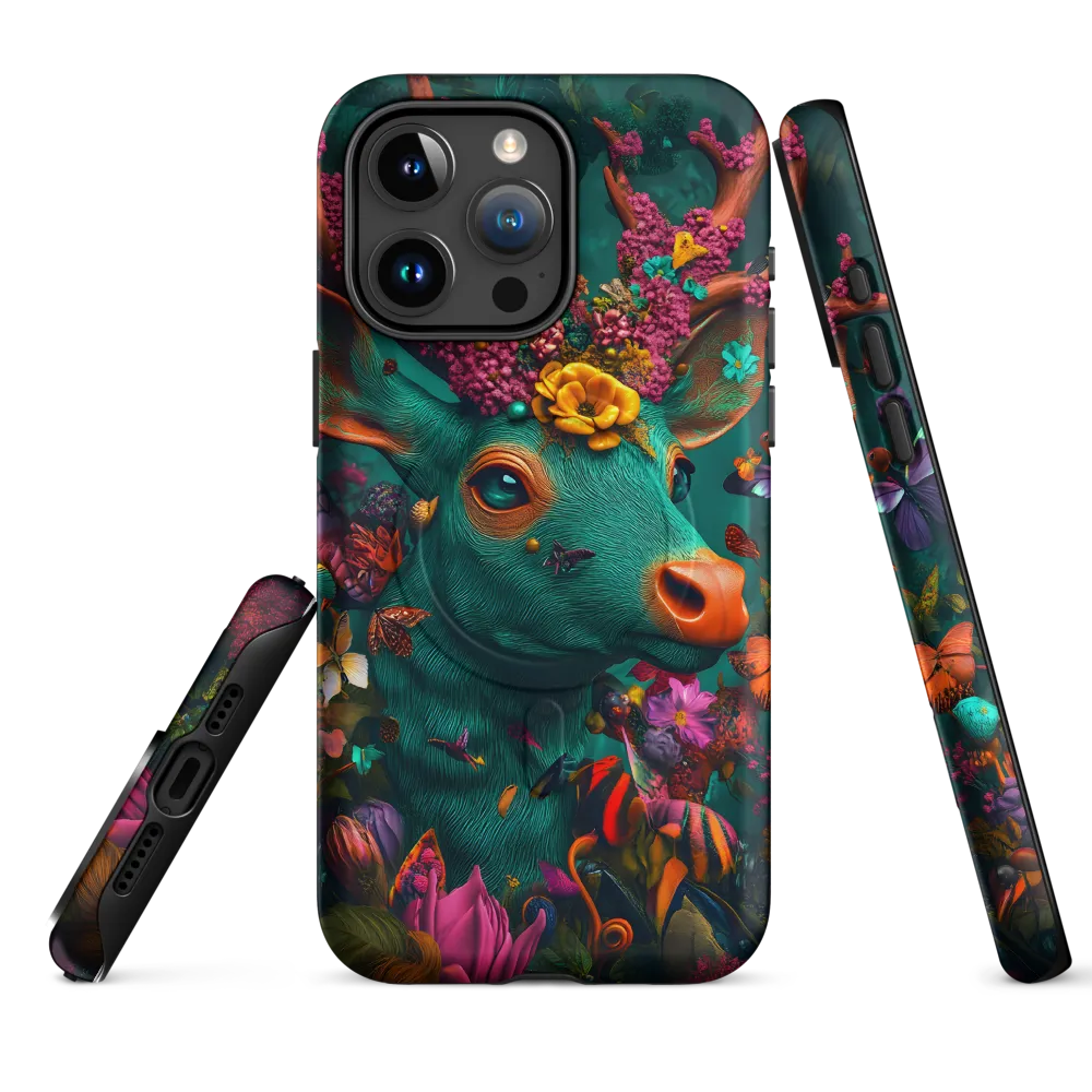 Whimsical Blossoms of the Enchanted Forest | Phone Case |  15 Pro Max | MagSafe® Tough Case | Matte