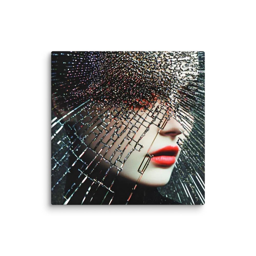 Fractured Identity | Canvas | 18″×18″