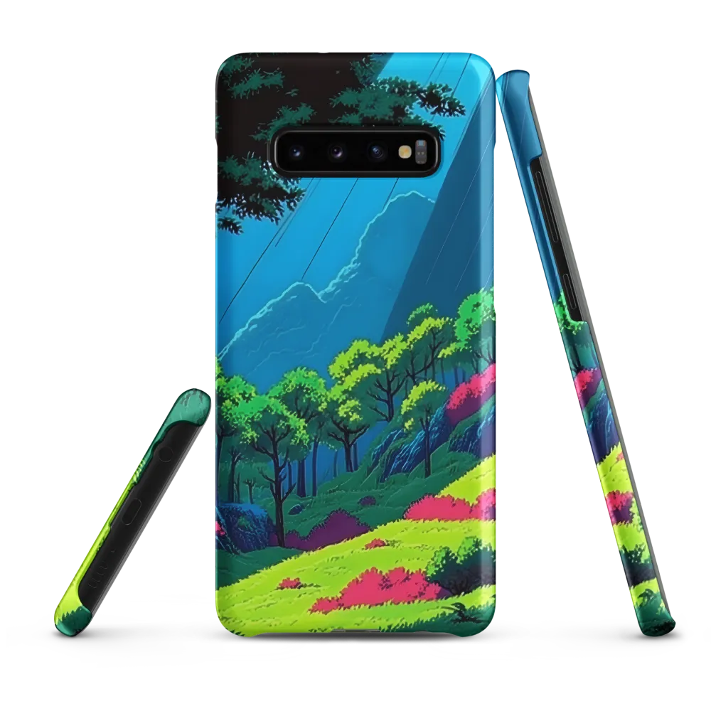 Whispers of a Vibrant Forest | Phone Case |  S10 Plus | Snap Case | Matte