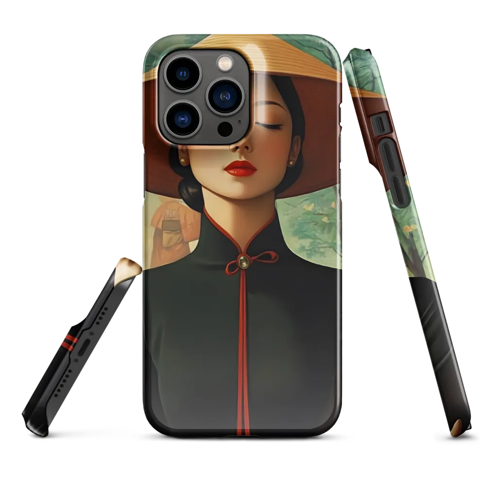 Elegance in Tranquility | Phone Case |  14 Pro Max | Snap Case | Glossy